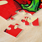 Pop Art Paprika Patroon Legpuzzel (Zijkant)