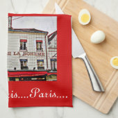 Pop Art Paris Theedoek (Quarter Fold)