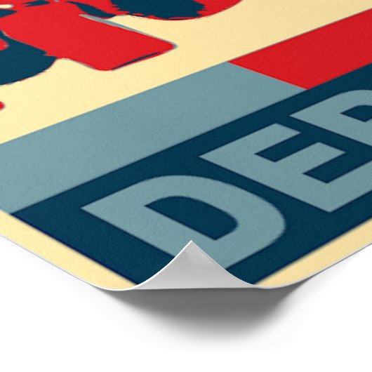 Pop Art Patriotic Derby Canvas Print (Hoek)