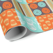 Pop-art patroon - naaien cadeaupapier (Rol Hoek)