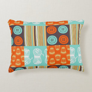 Pop-art patroon - naaien decoratief kussen