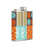 Pop-art patroon - naaien heupfles (Rechts)