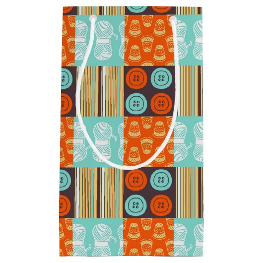 Pop-art patroon - naaien klein cadeauzakje (Voorkant)