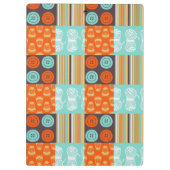 Pop-art patroon - naaien klembord (Achterkant)