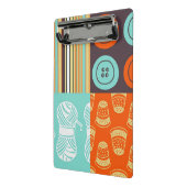 Pop-art patroon - naaien mini klembord (Angled2)