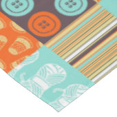 Pop-art patroon - naaien tafelkleed (Gekanteld)