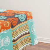 Pop-art patroon - naaien tafelkleed (Voorbeeld)