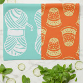 Pop-art patroon - naaien theedoek (Gevouwen)