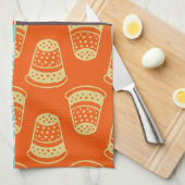 Pop-art patroon - naaien theedoek (Quarter Fold)