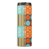 Pop-art patroon - naaien thermosbeker (Achterkant)