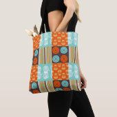 Pop-art patroon - naaien tote bag (Dichtbij)