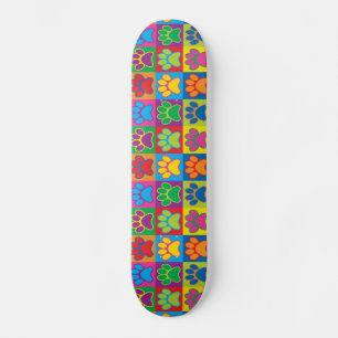 Pop Art Paws Skateboard