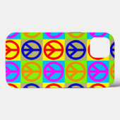 Pop Art Peace Sign Case-Mate iPhone Case (Achterkant (horizontaal))