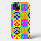 Pop Art Peace Sign Case-Mate iPhone Case (Achterkant)