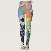 Pop Art Periodiek Systeem Paolozzi Leggings