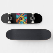 Pop Art Persoonlijk Skateboard (Horizontaal)