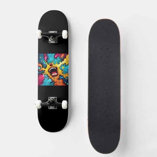 Pop Art Persoonlijk Skateboard (Voorkant)