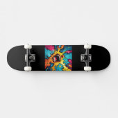 Pop Art Persoonlijk Skateboard (Horizontaal)