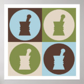 Pop Art Pharmacology Poster (Voorkant)