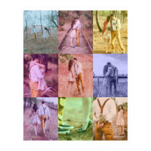 Pop Art Photo Collage Poster Retro fotoblokken