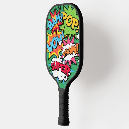 Pop Art Pickleball Paddle (Links)