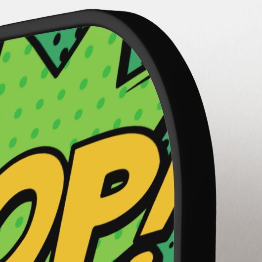 Pop Art Pickleball Paddle (Links Detail)