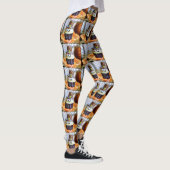 Pop Art Pilgrim Cupcakes Leggings (Rechts)