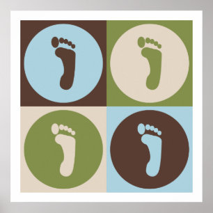 Pop Art Podiatry Poster