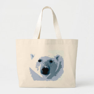 Pop Art Polar Beer Grote Tote Bag