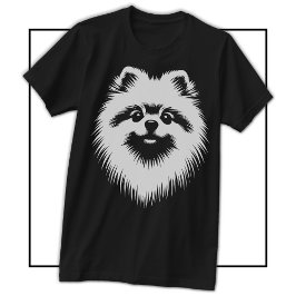 Pop Art Pomeranian Aangepaste Naam En # Sportstijl T-shirt