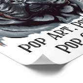 Pop Art, Pop Culture, Pop Cane Corso!  Poster (Hoek)