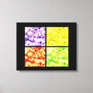 Pop Art POPCORN Canvas Afdruk