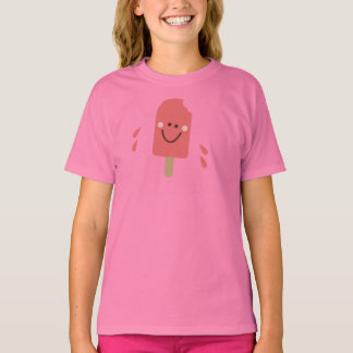 pop-art popsicle art t-shirt voor meisjes