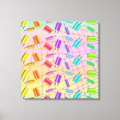 POP ART POPSICLES CANVAS AFDRUK (Voorkant)