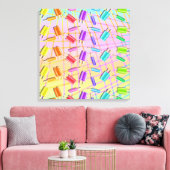 POP ART POPSICLES CANVAS AFDRUK (Insitu (Woonkamer))