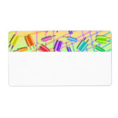 POP ART POPSICLES ETIKET (Voorkant)