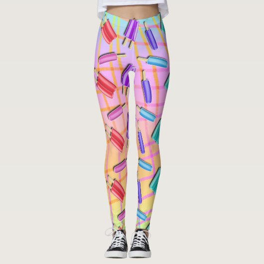 POP ART POPSICLES LEGGINGS (Voorkant)
