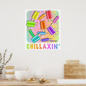 POP ART POPSICLES POSTER (Keuken)