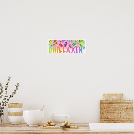 POP ART POPSICLES POSTER (Keuken)