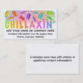 POP ART POPSICLES VISITEKAARTJE (Voorkant / Achterkant)