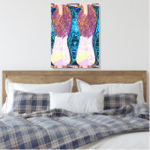 Pop Art Portland Art Canvas Afdruk (Insitu (Slaapkamer))