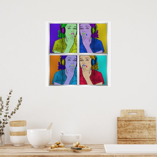 Pop Art Poster (Keuken)