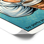 Pop Art Poster „WOW!“ – Attraktiver Mann Comic Wan (Hoek)