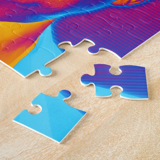 Pop Art President Trump Legpuzzel (Zijkant)