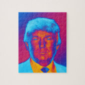 Pop Art President Trump Legpuzzel (Verticaal)