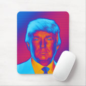 Pop Art President Trump Muismat (Met muis)