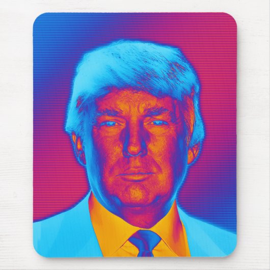Pop Art President Trump Muismat (Voorkant)