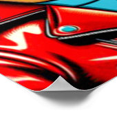 POP ART PUG 4 POSTER (Hoek)