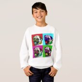 Pop Art Pug T-shirt (Voorkant volledig)