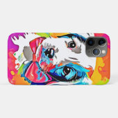 Pop Art Puppy Case-Mate iPhone Case (Achterkant (horizontaal))